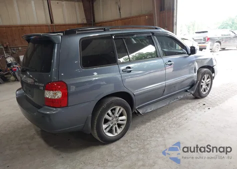 2006 Toyota Highlander Hybrid V6 из США, поврежденный, VIN JTEDW21A160003500